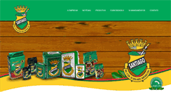 Desktop Screenshot of ervamatesantiago.com.br